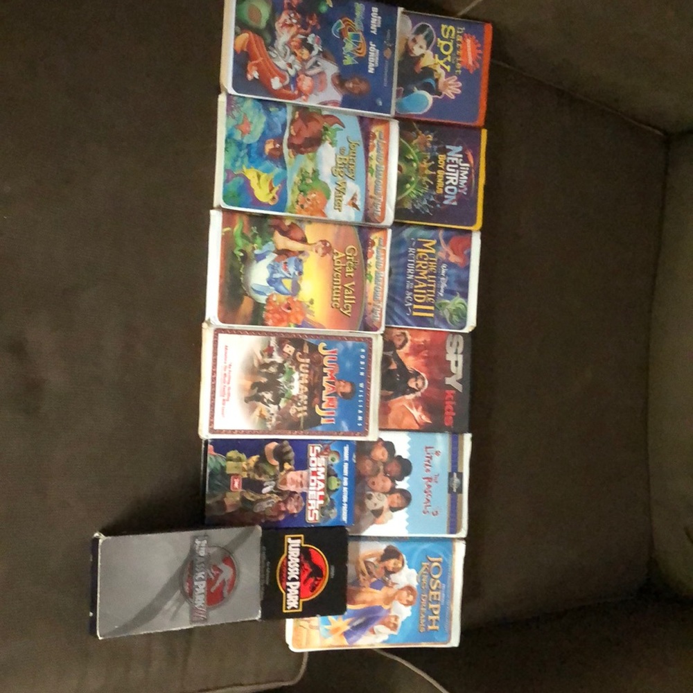 VHS tapes